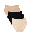 【送料無料】 シャントル レディース パンツ アンダーウェア Soft Stretch 5-Pack Hipster Multi