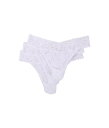 【送料無料】 ハンキーパンキー レディース パンツ アンダーウェア 3-Pack Original Rise Thong White