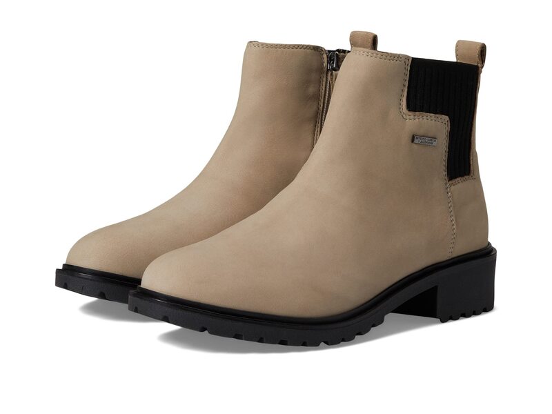 ロックポート 【送料無料】 ロックポート レディース ブーツ・レインブーツ シューズ Ryleigh Chelsea Waterproof Boot Taupe Nubuck Wa