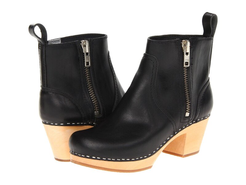 【送料無料】 スウェディッシュハズビーンズ レディース ブーツ・レインブーツ シューズ Zip It Emy Black