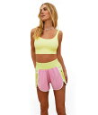 【送料無料】 ビーチライオット レディース ブラジャー アンダーウェア Leah Top Low Key Lemon