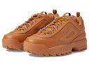 【送料無料】 フィラ レディース スニーカー シューズ Disruptor II Premium Fashion Sneaker Leather Brown/L