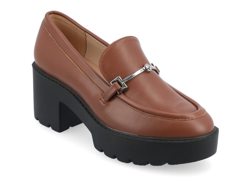 【送料無料】 ジュルネ コレクション レディース ヒール シューズ Tru Comfort Foam Kezziah Pumps Brown