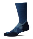 【送料無料】 スマートウール メンズ 靴下 アンダーウェア Run Cold Weather Targeted Cushion Crew Socks Alpine Blue(4)