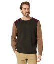 【送料無料】 エルエルビーン メンズ ニット・セーター アウター Rangeley Merino Crew Neck Color-Block Sweater Loden/Taupe Hea