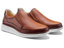 【送料無料】 サミュエルフドバード メンズ オックスフォード シューズ Rafael Slip-On Tan Leather