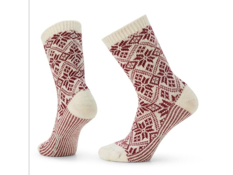 yz X}[gE[ fB[X C A_[EFA Everyday Traditional Snowflake Crew Socks Moonbeam