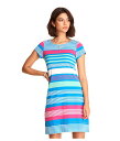 【送料無料】 ハットレイ レディース ワンピース トップス Nellie Dress - Bermuda Stripes Blue