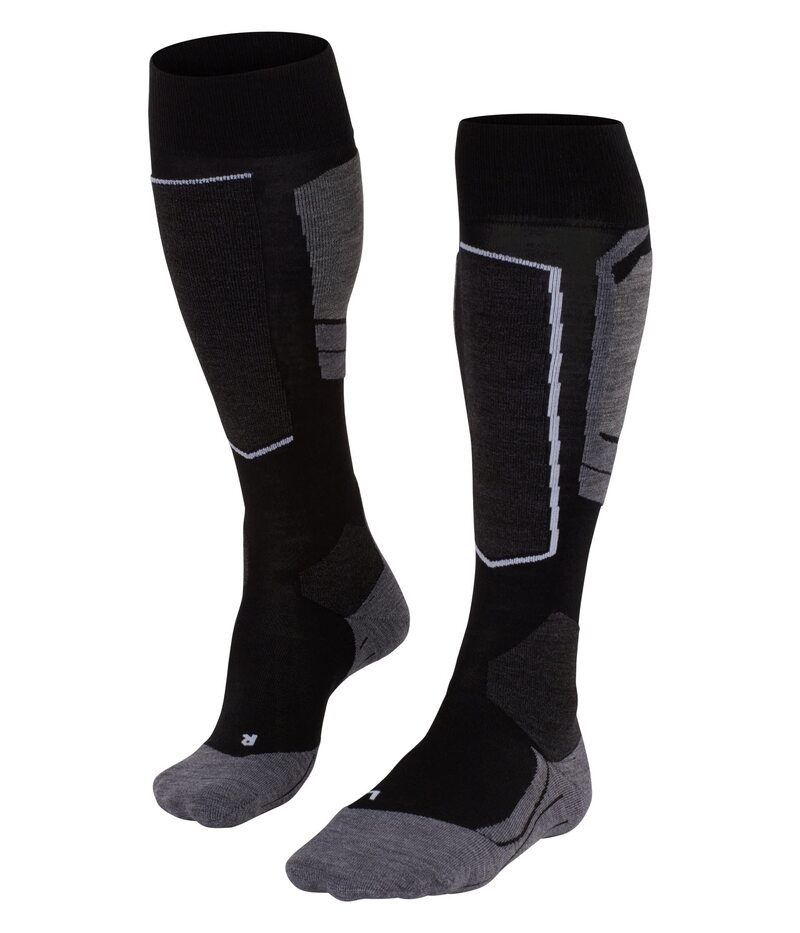 【送料無料】 ファルケ レディース 靴下 アンダーウェア SK4 Knee High Ski Socks Black/Mix