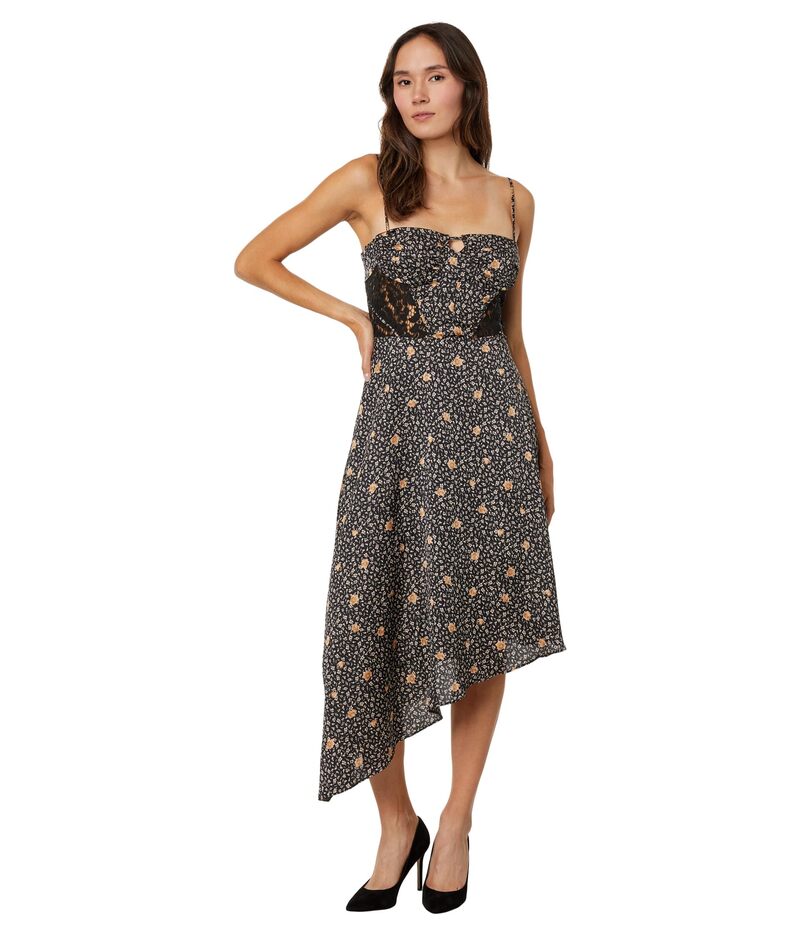 【送料無料】 エン セゾン レディース ワンピース トップス Ambretta Midi Dress Black