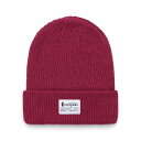 【送料無料】 コートパクシー レディース 帽子 アクセサリー Wharf Beanie - Patch Burgundy