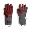 yz AEghAT[` Y  ANZT[ Extravert Gloves Charcoal/Brick