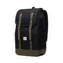 ハーシェルサプライ 【送料無料】 ハーシェルサプライ レディース バックパック・リュックサック バッグ Retreat Backpack Black/Ivory Gre