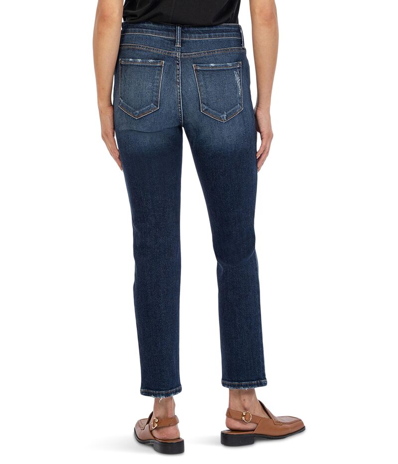 カットフロムザクロス レディース ボトムス デニムパンツ アンクル ジーンズ KUT from the Kloth Reese High-Rise Fab Ab Ankle Straight Jeans in Enchantment Enchantment