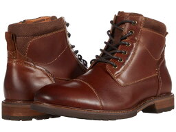 【送料無料】 フローシャイム メンズ ブーツ・レインブーツ シューズ Lodge Cap Toe Lace-Up Boot Chestnut Smooth