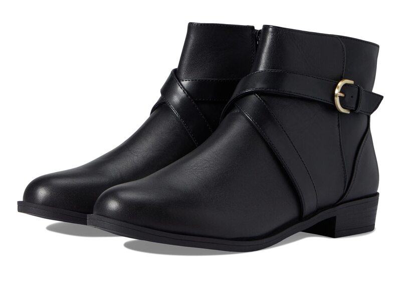 ロックポート 【送料無料】 ロックポート レディース ブーツ・レインブーツ シューズ Vicky Belt Bootie Black Leather