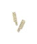 【送料無料】 ケンドラスコット レディース ピアス・イヤリング アクセサリー Gracie Tennis Linear Earrings Gold White CZ