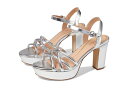 yz R[n[ fB[X q[ V[Y Grove Platform Sandal 95 mm Silver Specchio