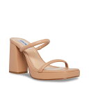 【送料無料】 スティーブ マデン レディース ヒール シューズ Polly Heeled Sandal Natural