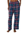 【送料無料】 エルエルビーン レディース カジュアルパンツ ボトムス Petite Flannel Lounge Pants Lined Plaid Dark Mulberry P