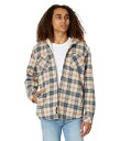  リップカール メンズ コート アウター Shores Sherpa Lined Flannel Cement