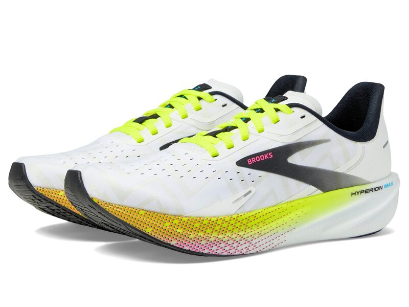 【送料無料】 ブルックス メンズ スニーカー シューズ Hyperion Max White/Black/Nig