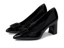 【送料無料】 アンクライン レディース ヒール シューズ Baretta Black Patent