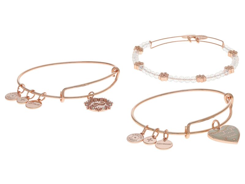 yz AbNXAhAj fB[X uXbgEoOEANbg ANZT[ Family Set of 3 Bracelet Rose Gold