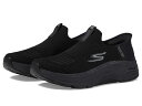  スケッチャーズ レディース スニーカー シューズ Max Cushioning Arch Fit Fluidity Hands Free Slip-Ins Black