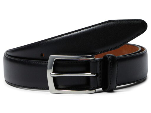 【送料無料】 ジョンストンアンドマーフィー メンズ ベルト アクセサリー Feather Edge Belt Black 【送料無料】 ジョンストンアンドマーフィー メンズ ベルト アクセサリー Feather Edge Belt Black