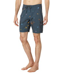 【送料無料】 ヴィスラ メンズ ハーフパンツ・ショーツ 水着 Miyashiro Island Stargazer 18.5" Boardshorts Phantom