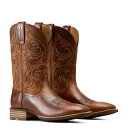 【送料無料】 アリアト メンズ ブーツ・レインブーツ シューズ Slingshot Western Boots Beasty Brown