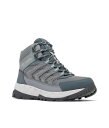 【送料無料】 コロンビア レディース ブーツ・レインブーツ シューズ Strata Trail Mid Wp TI Grey Steel/S