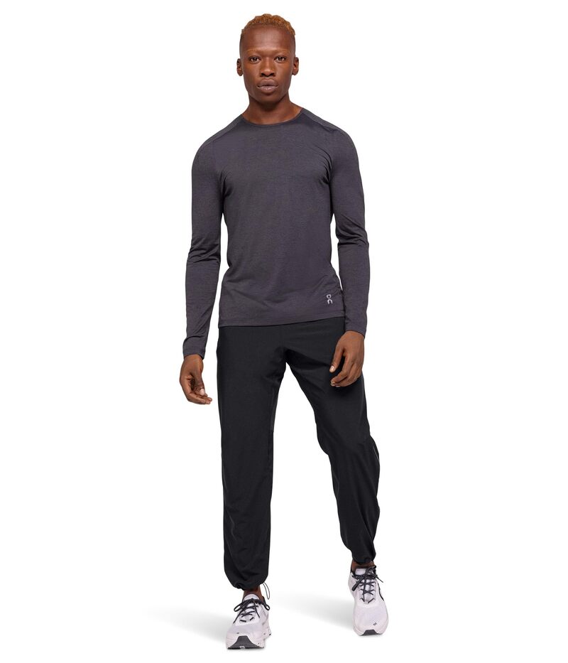 【送料無料】 オンジー メンズ カジュアルパンツ ボトムス Track Pants Black 1