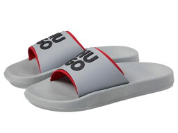 【送料無料】 フューゴ メンズ サンダル シューズ Stacked Logo Slide Sandal Pearl Grey