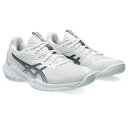  アシックス レディース スニーカー シューズ Solution Speed FF 3 Tennis Shoe White/Metropoli