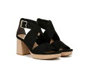 yz hN^[EV[ fB[X q[ V[Y Maya Block Heel Sandal Black Microfibe