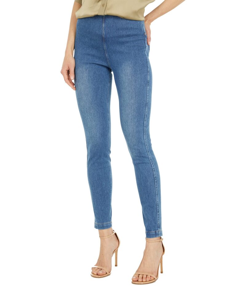 【送料無料】 リジー レディース デニムパンツ ボトムス Toothpick Denim Mid Wash