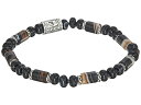 【送料無料】 ジョン・ハーディー メンズ ブレスレット・バングル・アンクレット アクセサリー Classic Chain Bead Bracelet with Banded Agate Silver