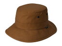 【送料無料】 ティリー エンデュラブル レディース 帽子 アクセサリー Waxed Cotton Bucket British Tan