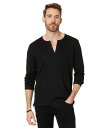 【送料無料】 ジョンバルベイトス メンズ シャツ トップス Walden Henley Black