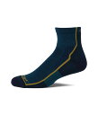 【送料無料】 ダーンタフバーモント メンズ 靴下 アンダーウェア Hiker 1/4 Socks Cushion Dark Teal