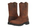 【送料無料】 キャタピラー メンズ ブーツ・レインブーツ シューズ Revolver Brown Pull Up L