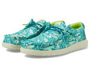 【送料無料】 ヘイデュード メンズ スリッポン・ローファー シューズ Wally H2O Tropical Blue Tropical