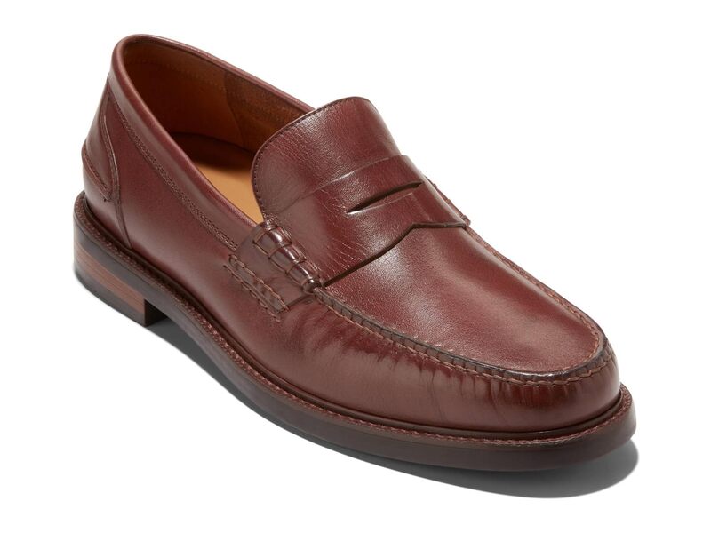 【送料無料】 コールハーン メンズ スリッポン・ローファー シューズ American Classics Pinch Penny Loafer Scotch