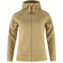 【送料無料】 フェールラーベン レディース パーカー・スウェット フーディー アウター Ovik Fleece Hoodie Dune Beige