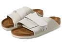 【送料無料】 ビルケンシュトック レディース サンダル シューズ Kyoto - Suede (Women) Antique White
