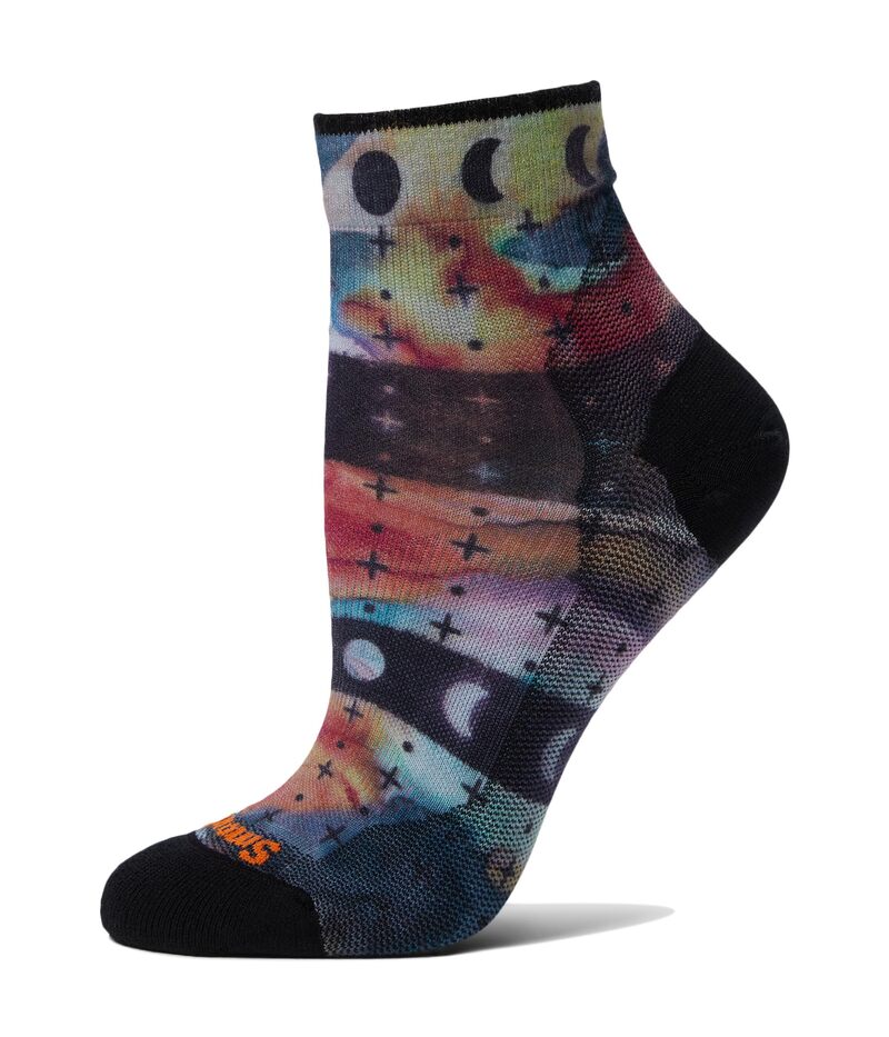 スマートウール 靴下 レディース 【送料無料】 スマートウール レディース 靴下 アンダーウェア Bike Zero Cushion Celestial Print Ankle Socks Multicolor