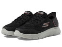 【送料無料】 スケッチャーズ メンズ スニーカー シューズ Go Walk Flex - New World Hands Free Slip-Ins Black/Orange