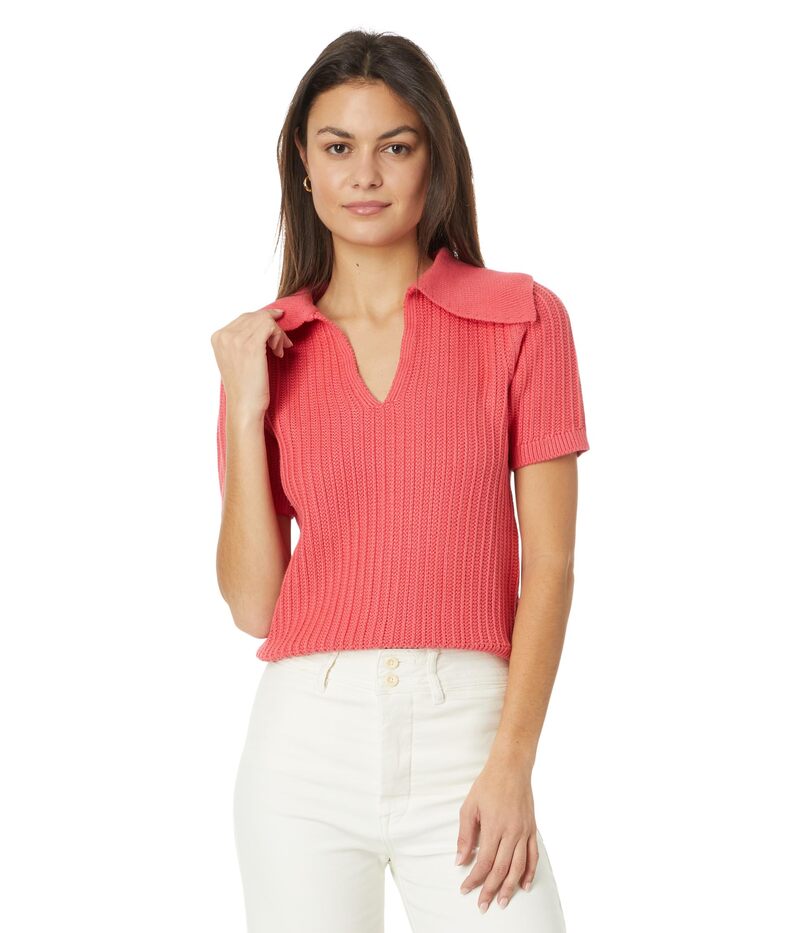 【送料無料】 エン セゾン レディース ニット・セーター アウター Mirabel Knit Top Coral Pink